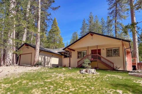 Front of the cabin.