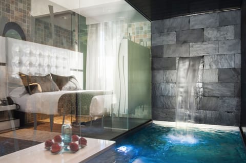 Suite, Private Pool | 1 bedroom, premium bedding, minibar, in-room safe
