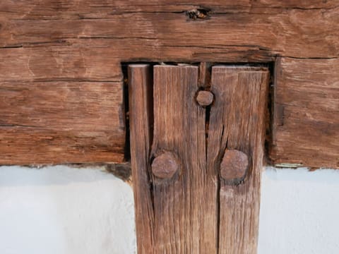 Grade II listed beamed charm