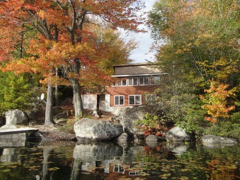 Cottage in the fall.
