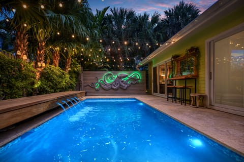 Back Patio Pool & Entertainment Area