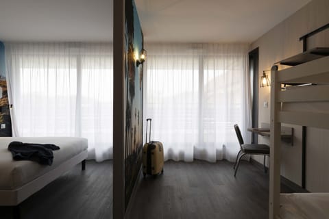 Quadruple Room, Multiple Beds | Individually decorated, individually furnished, blackout drapes