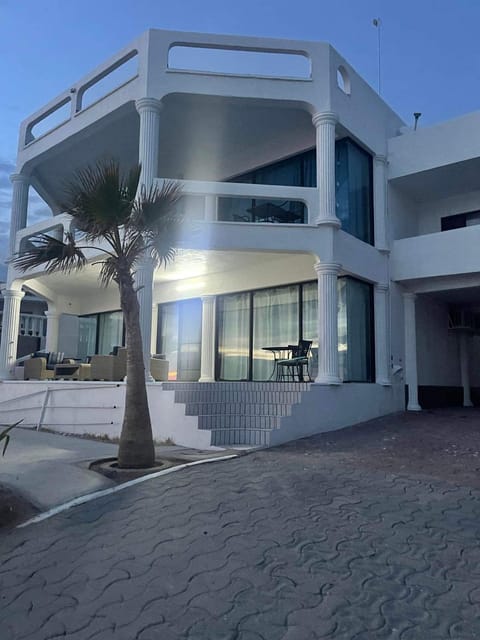 Beachfront extended patios. 
Grand Master Deck 2nd floor.
Another deck on roof