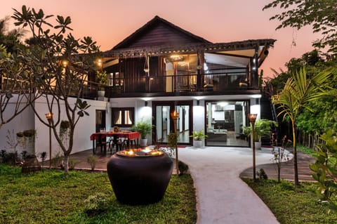 Front of property - evening/night