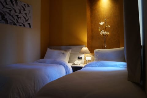 City Twin Room | Down comforters, desk, soundproofing, rollaway beds