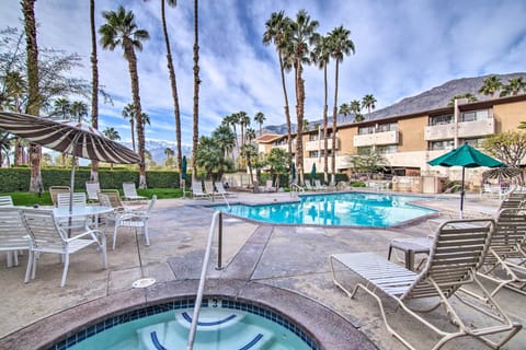 Palm Springs Vacation Rental | 1BR | 1BA | 568 Sq Ft | Stairs Required