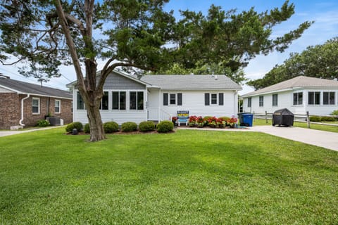 Audrey House is located in a residential area just a few blocks from the beach.
