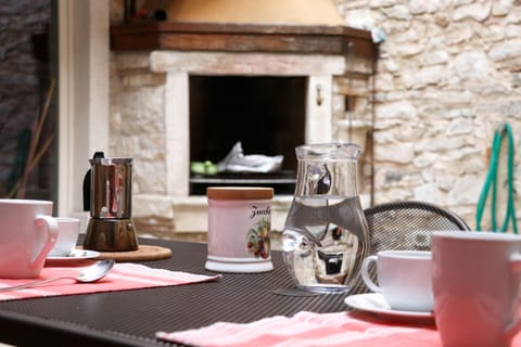 Outside private patio