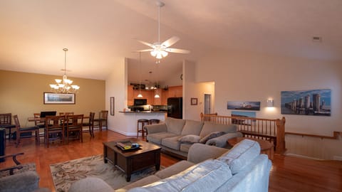 Living Room with Sofa Sleeper