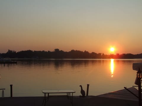 Serenity house Sunrise from the patio, enjoying a good cup of coffee