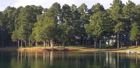 Hartwell Villas from just off the lake shore.