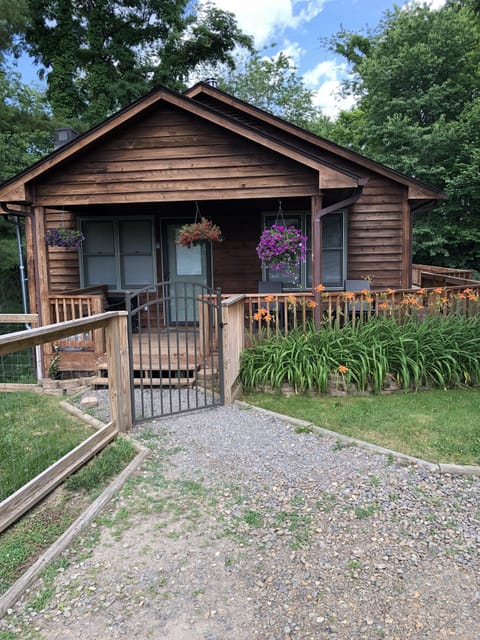 Front fenced in yard