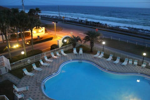 Swimming Pool Directly Across the Street from the Beach!