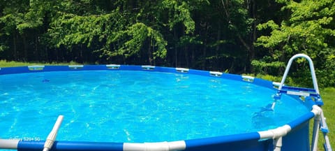 outdoor above ground pool