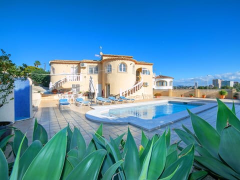 Blue, Swimming Pool, Resort, Estate, Villa, Hacienda, Hotel, Vacation, Shade