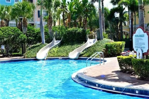 Have a blast in the pools racing on the slides while catching som FL SUN!!