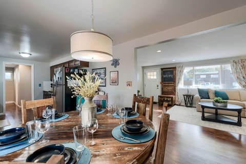 Open Kitchen/Dining Rooms