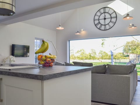 Lovely open area with garden access | The Carriage House - Station House Cottages, Upper Poppleton, near York