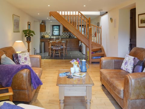Well presented open plan living space | Clematis Cottage, Derriton, near Holsworthy