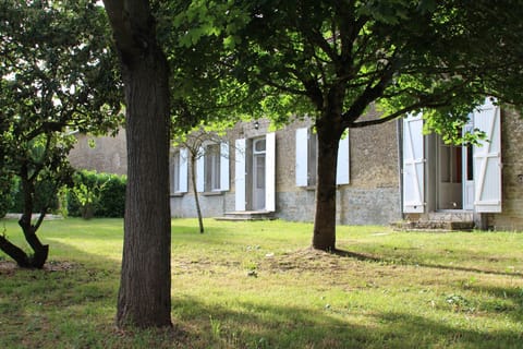 Vue depuis le jardin privatif