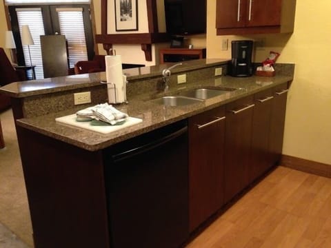 Kitchen and Living Room