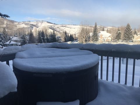 Hot Tub on the deck