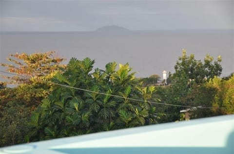 Fantastic views of Desecheo and the Lighthouse taken from the Roof of the Casita