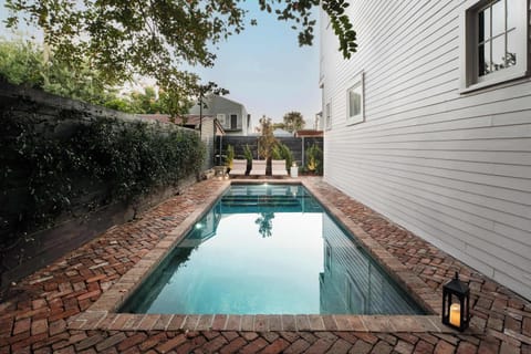 Shared Outdoor Area | Heated Pool + Spa | Lounge Seating | BBQ | First Floor