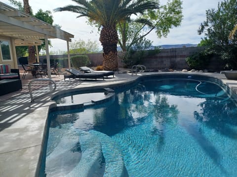 View from back yard