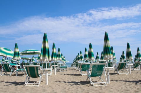 Private beach nearby