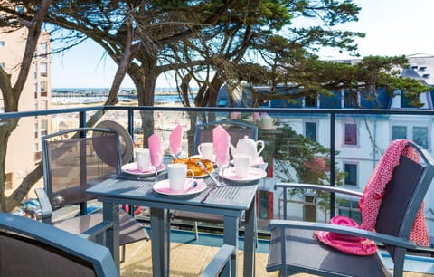 Soak up the sunshine on the balcony or terrace - on request only!