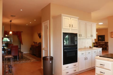 Kitchen looking toward dining room