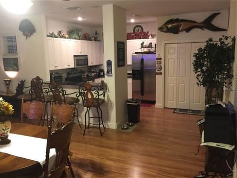 Kitchen and Dining Area
Laundry Rm - behind bifold doors next to kitchen.
