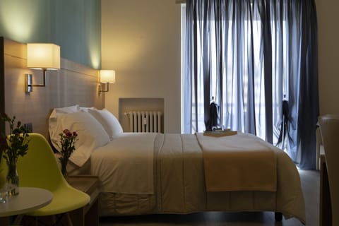 Classic Triple Room, Multiple Beds, City View | Hypo-allergenic bedding, minibar, individually decorated