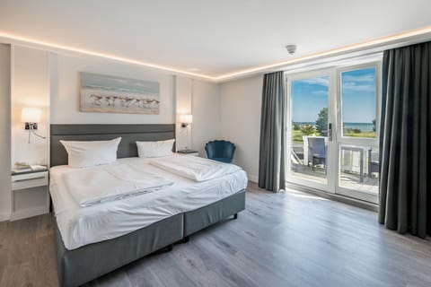 Familien Zimmer mit Terrasse & Meerblick | Beach/ocean view