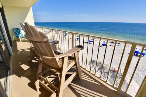 Corner Unit Balcony View of Gulf