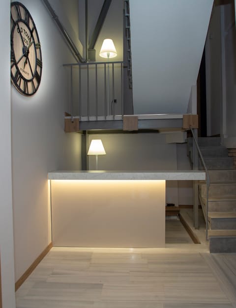 Interior entrance