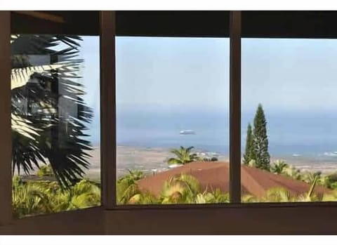 Watch cruise ships from the property