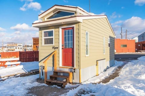 Front of Tiny House Aspen
