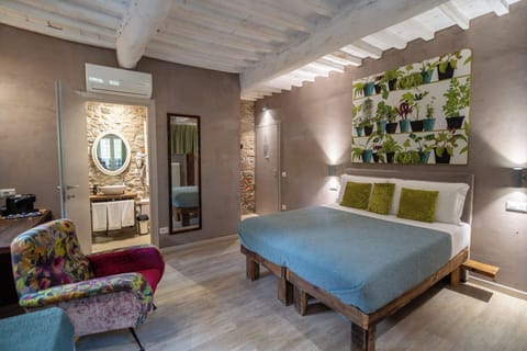 Superior Double Room, Multiple Beds, Ground Floor | Egyptian cotton sheets, premium bedding, down comforters