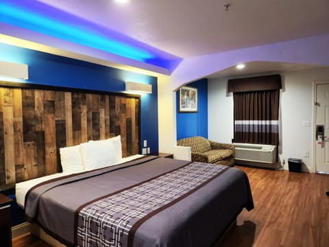 Premium bedding, down comforters, memory foam beds, desk