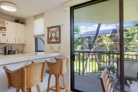 Condo, 1 King Bed (Kona Makai 3-203) | Private kitchen | Fridge, microwave, stovetop, dishwasher