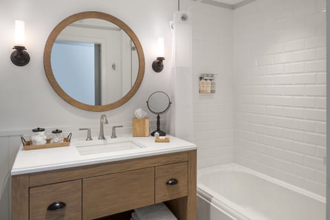 Hair dryer, bathrobes, towels