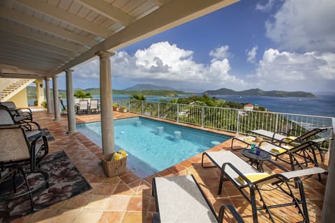 Pool and lounge area