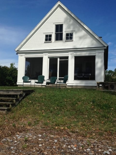 Lakeside View Of Cottage