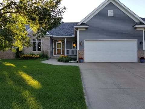 Front entrance to the house