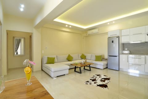 Katoi Apartment  1 in Agios  Georgios  Pagoi living room