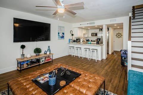 Open concept with spacious rooms