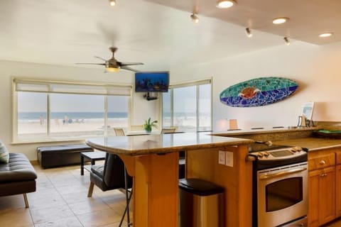 Kitchen view from Unit 1