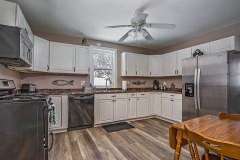 Prepare your favorite meals in our fully stocked kitchen!